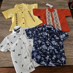 Guayaberas size 2 and 3