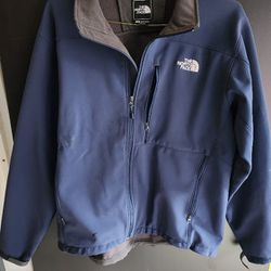 Mens NORTH FACE TNF APEX Nave Blue Jacket Large