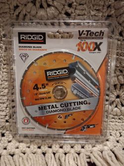 Rigid Metal Cutting Diamond Blade