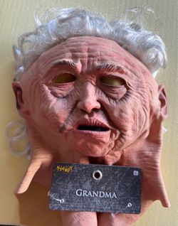 Granny Halloween mask
