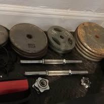 190lb Of Weight Plates