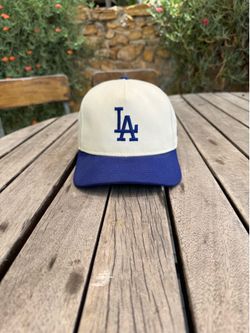 47 Brand Los Angeles Dodgers Natural Two Tone Hitch Adjustable Snapback Hat
