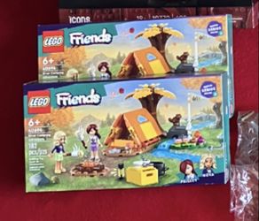 Lot 2 LEGO Friends River Camping Adventure Building Set 40694
