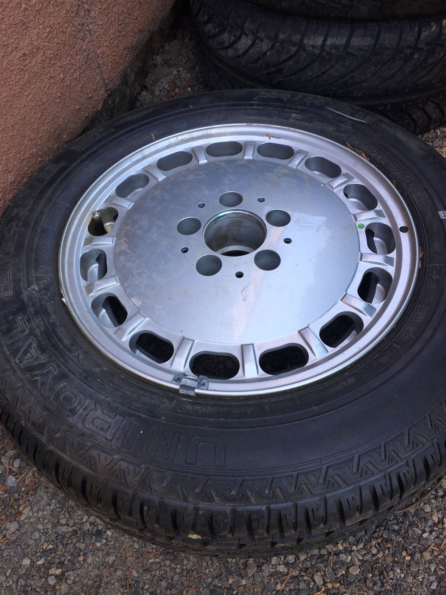 Mercedes spare tire wheel