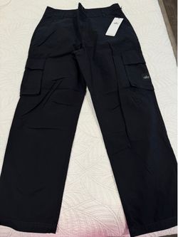 NEW alo black cargo trouser size L