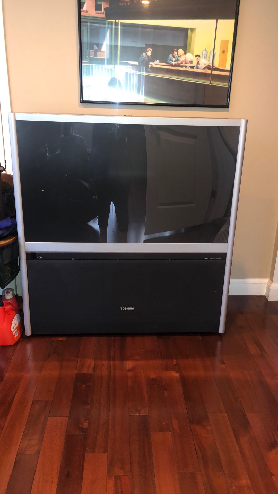 H D TV Toshiba Best Theater Picture TV. I Don’t Have Space. I Wish I Could Keep It. 50 Inch 