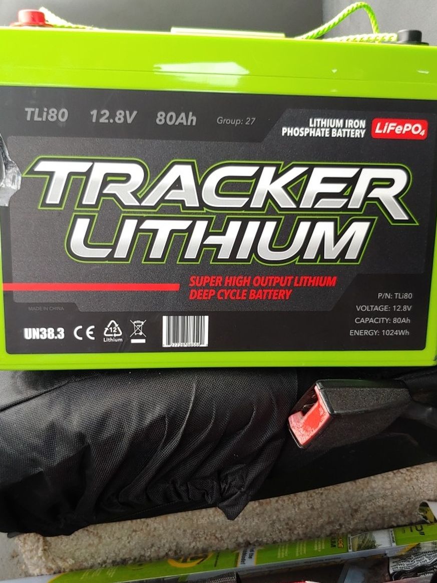 Tracker Lithium Super High Output Deep Cycle Lithium Battery