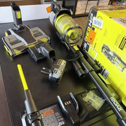 ONE+ HP 18V Cordless Advanced WHISPER Series Stick Vacuum Kit with 4.0 Ah Battery and Charger