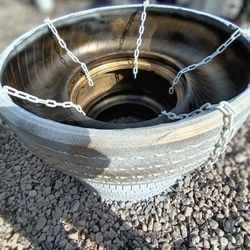 Modern Tire Planters