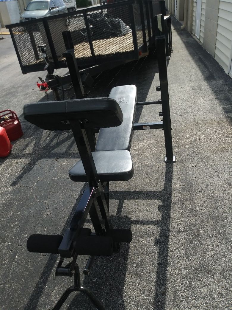 Marcy weight bench