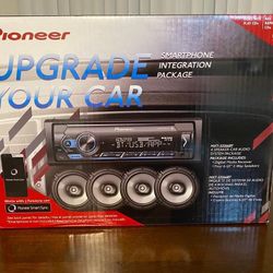 COMBO PIONNER SPEAKER CAR STEREO BT
