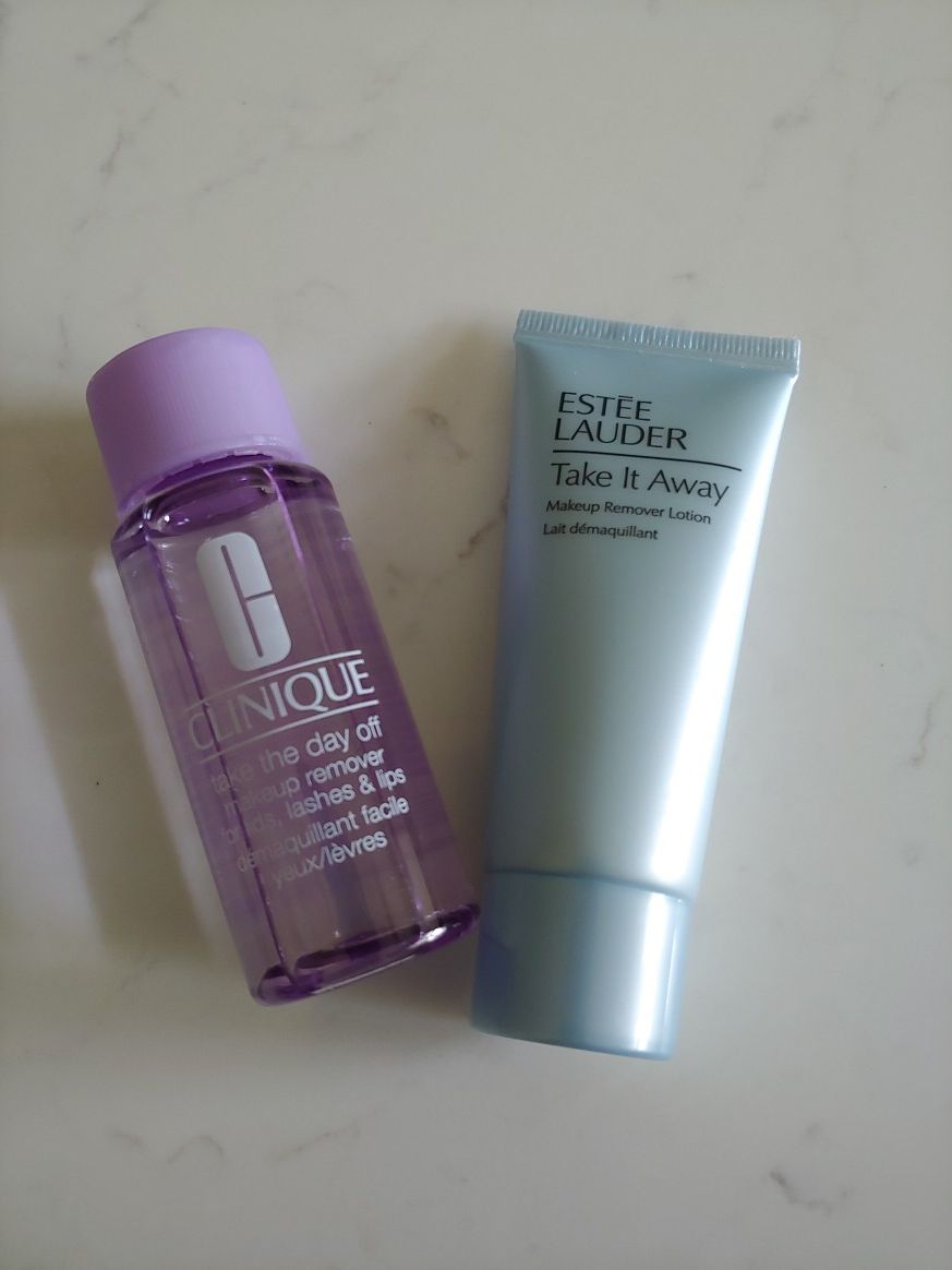 Estee Lauder and Clinique Make Up Remivers
