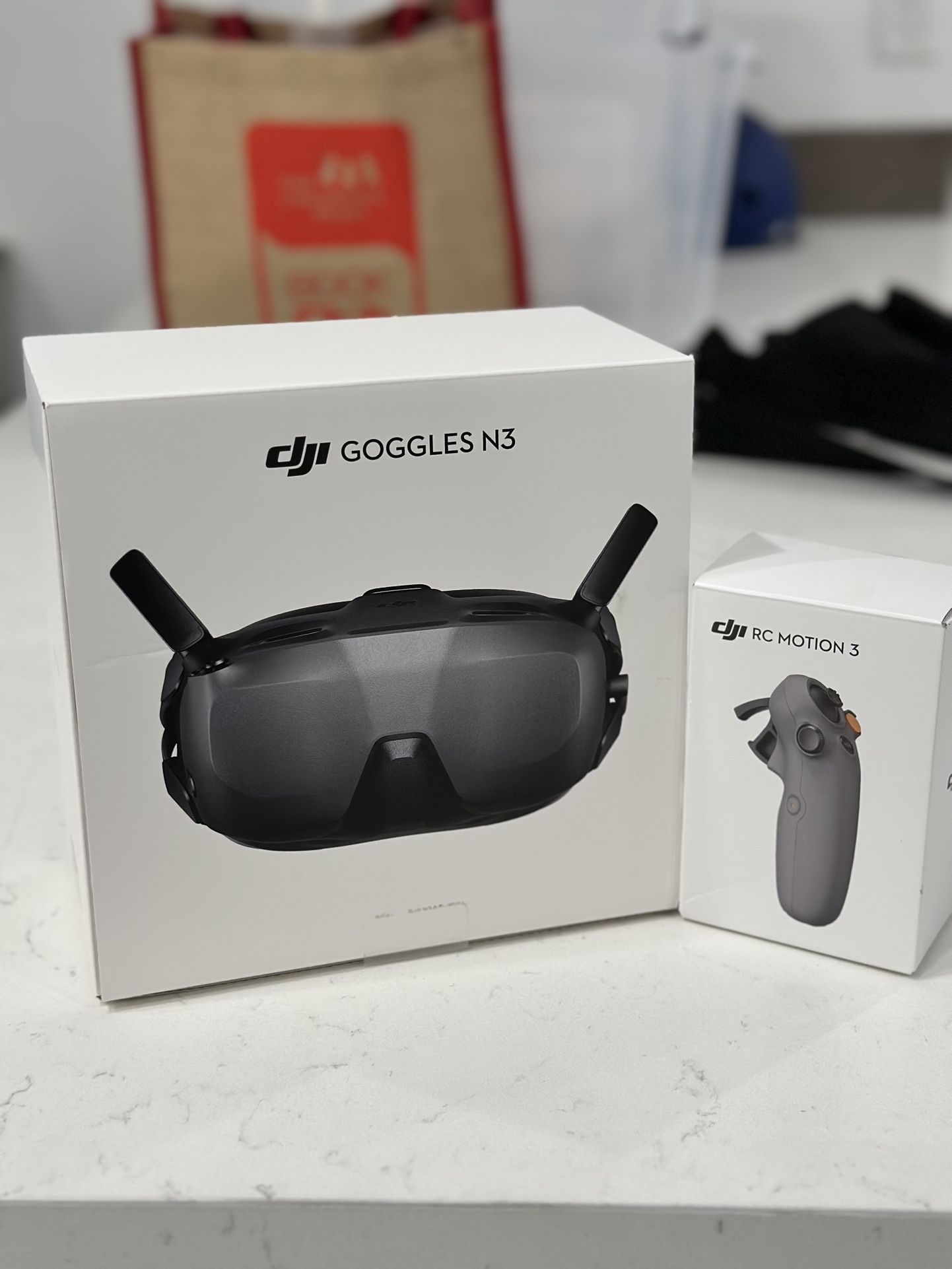 DJI Goggles N3 + RC Motion 3 Controller