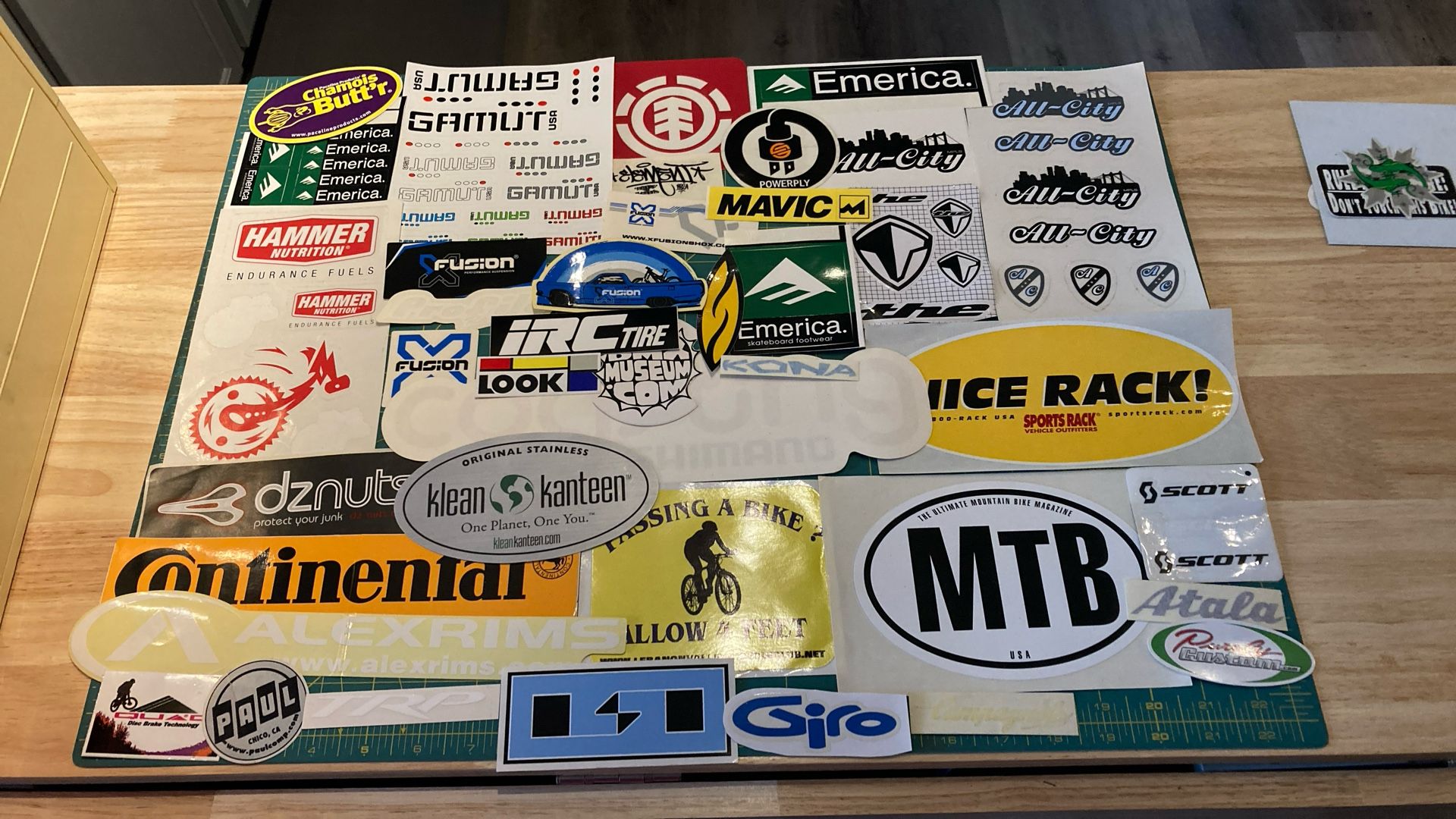 Mountain Bike BMX stickers Decals A2