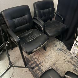 Used Barbershop Seating Chairs 