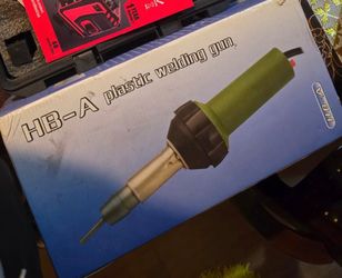 Plastic welding gun