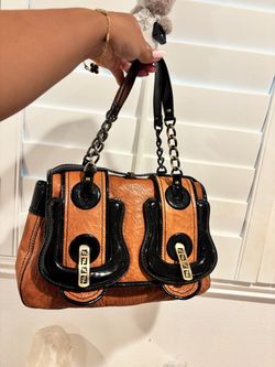 Authentic Vintage Fendi Nappa Patent B Bag
