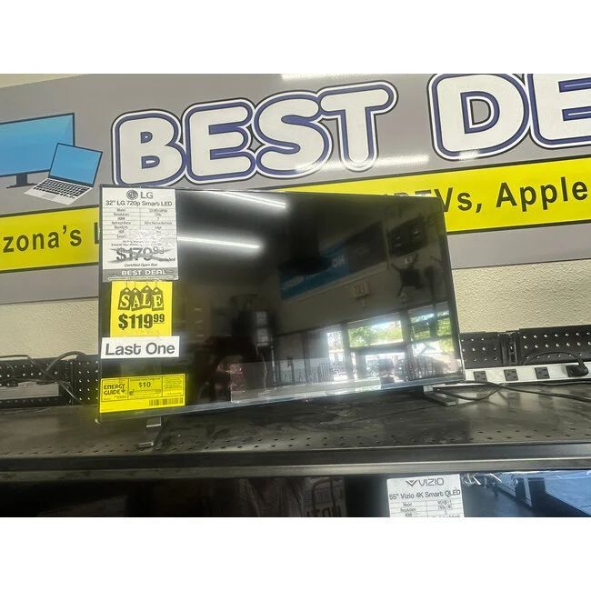 Black Friday Sale! 32" LG 720p LED HDR Smart 32LR655BPUA