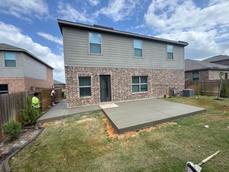 concrete base