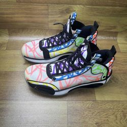 Zion Williamson x Jordan Air Jordan 34 Noah PE US 10.5 • 9/10 Condition • Size & Check