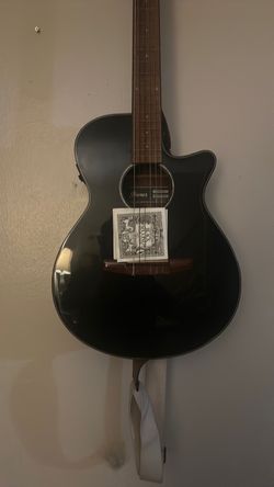 Ibanez AEG50N-BKH with acoustic amp
