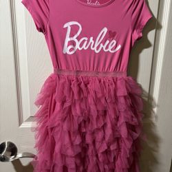 Barbie Pink Fushia Dress Size 7