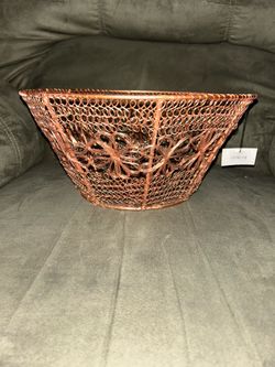 Copper wire basket