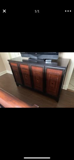Tv stand! from Pier1 store