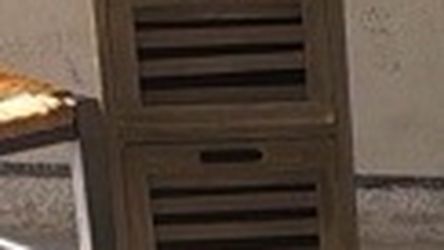 5 Drawer Wooden Storage Tower