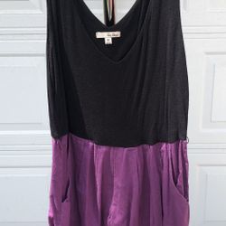 Black & Purple Dress