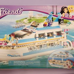 NEW LEGO FRIENDS 41015 DOLPHIN CRUISER YACHT ***RETIRED SET***