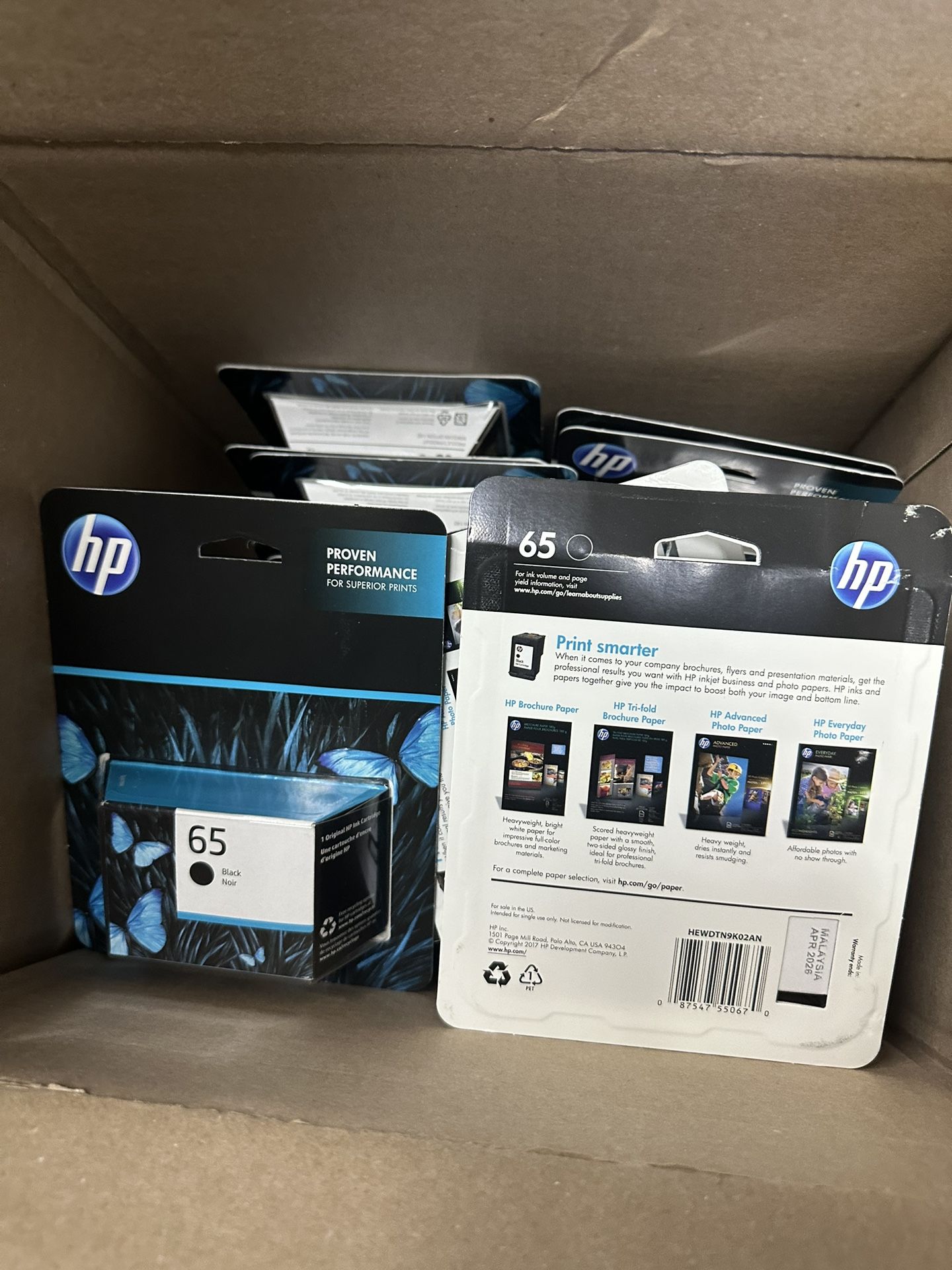 HP 65 Ink Cartridge (QTY 19)