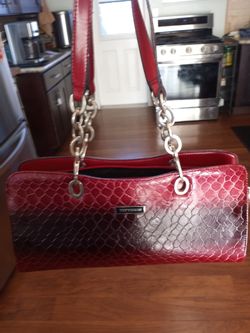 Red Vittorio Handbag