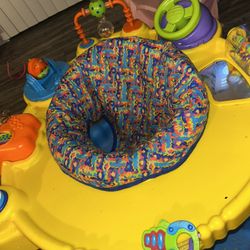 vintage 1990s Evenflo Mega Saucer baby activity center 