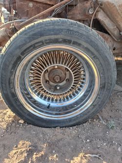 15' gold spokes