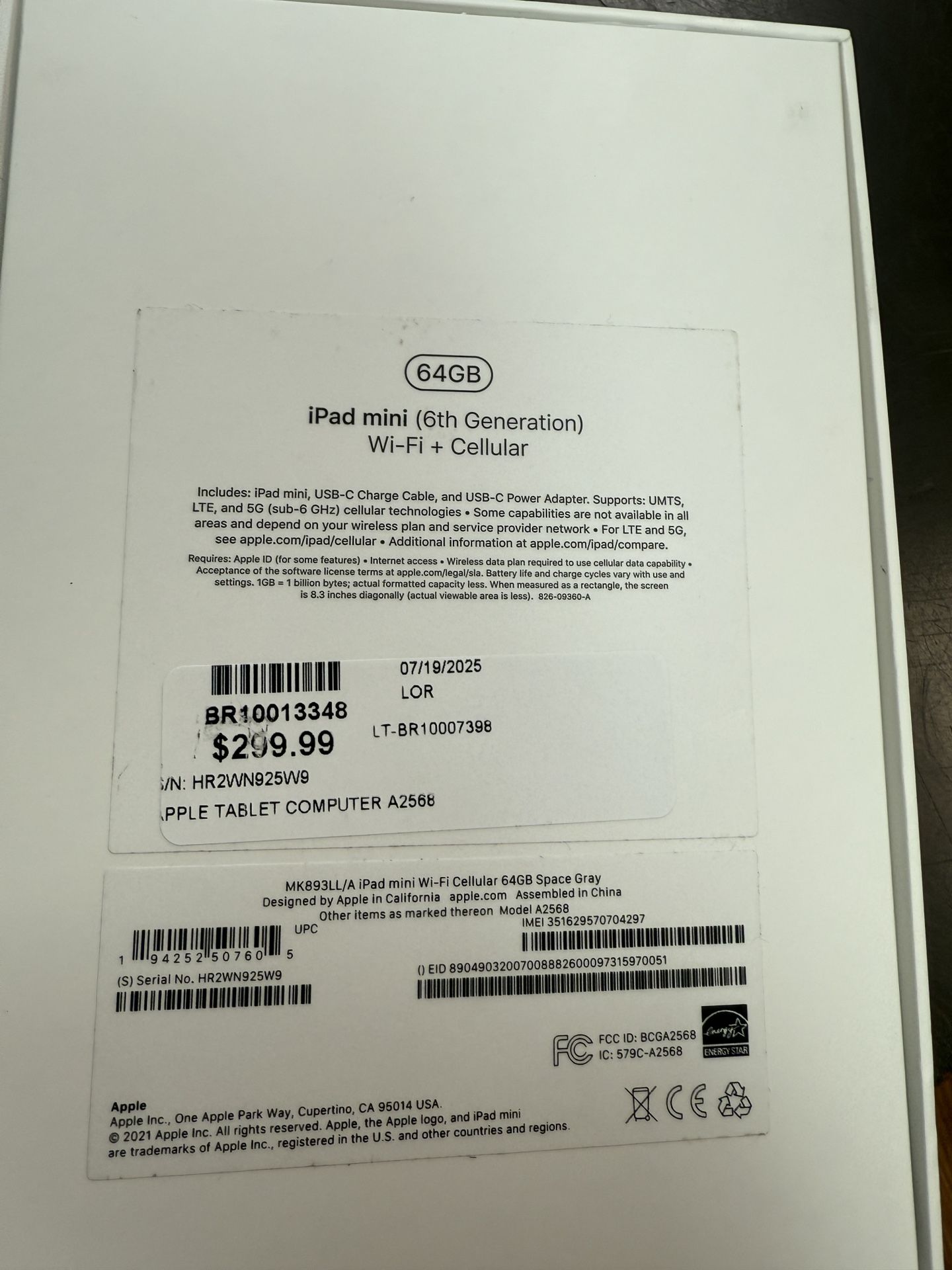 Tablet In The Box