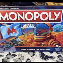 Monopoly Space Board Game, 2-4 Players, Ages 8 and Up