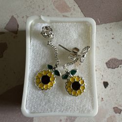 Sun Flower Earrings 