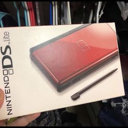 Nintendo ds red in box