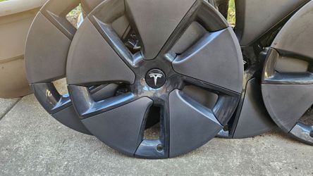Tesla Hubcaps