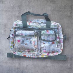 ProSports Weekender Bag Bunny Rabbit Fashion Print Y2K Kawaii Duffel Pink Large