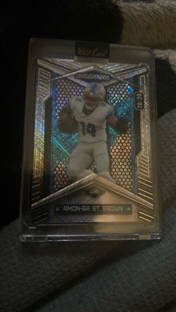 Amon-Ra St. Brown Wild Card Alumination #20/20
