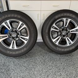 Toyota Tacoma TRD sport Wheels  17”