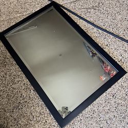 20x30” black mirror