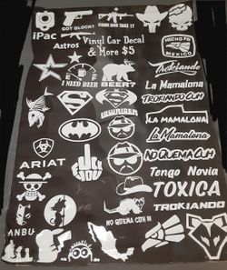 Vinyl Decal  For Cars Stanley's Mugs Tumblers