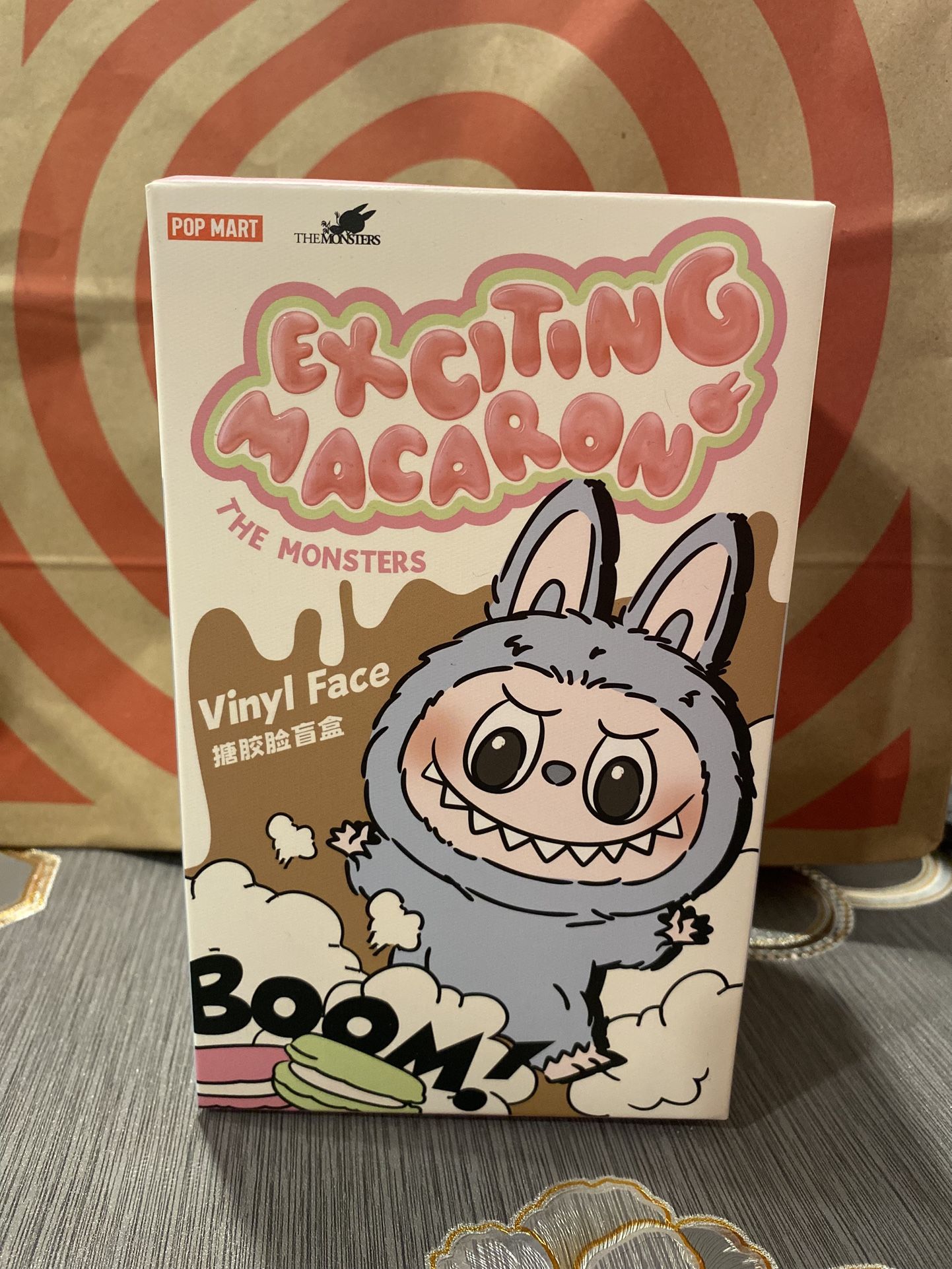 Exiting Macaron Labubu Popmart Mystery Blind Box Figure SEALED