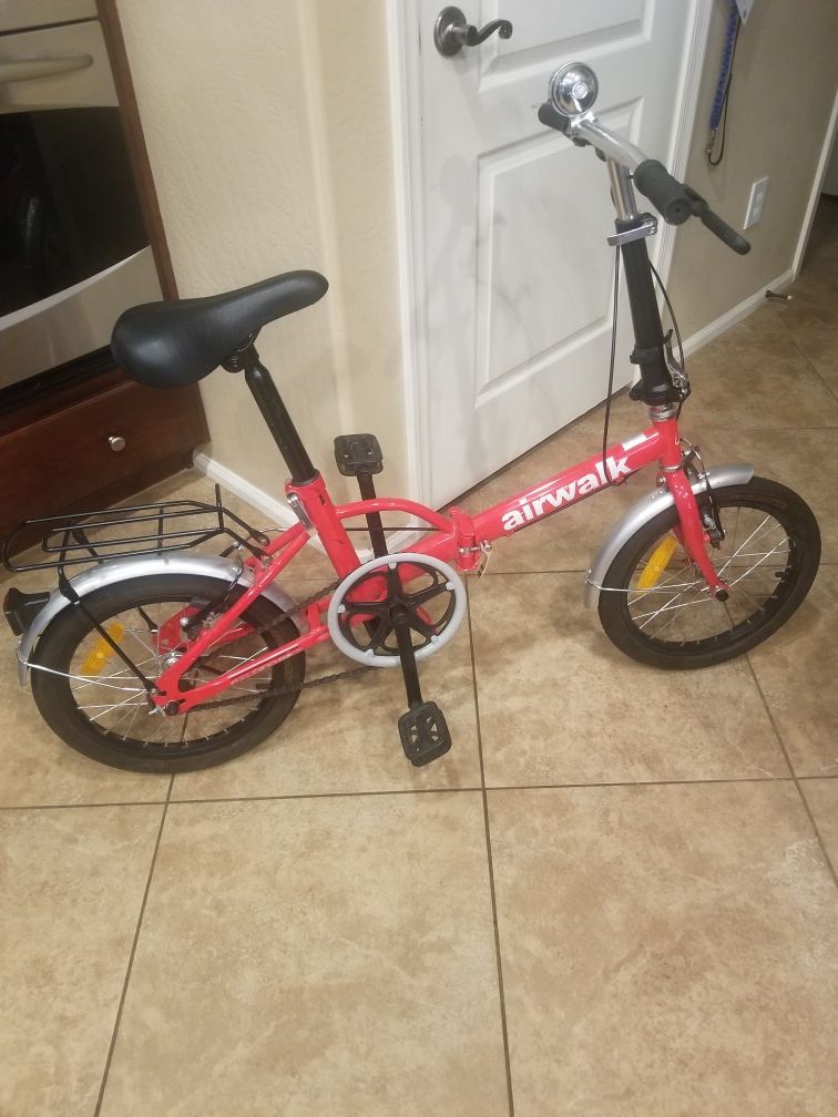 Folding Bike Bicycle Airwalk