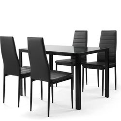 5 Pieces Dining Table Set For 4