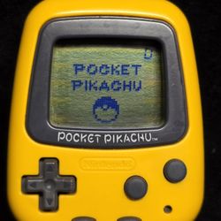 1998 Nintendo Pokemon Pocket Pikachu Pedometer