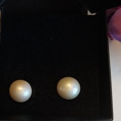 24k Gold Plated Pearl Earrings For Women 